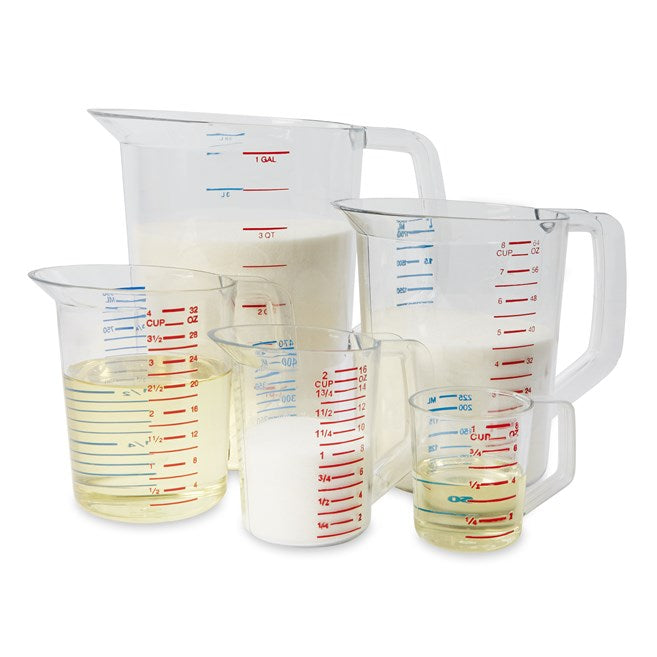 TAZA MEDIDORA BOUNCER TRANSPARENTE 0.5 QT