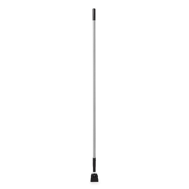 MANGO A PRESIÓN DE FIBRA DE VIDRIO PARA MOP DE POLVO 60", GRIS