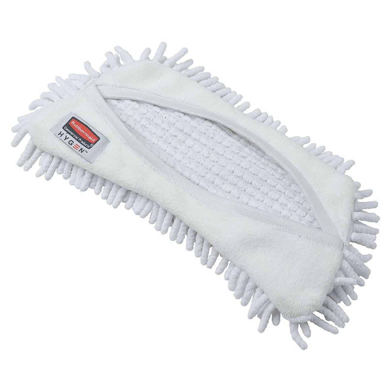 CUBIERTA DE MICROFIBRA DE PELO LARGO P/ ARMAZÓN FLEXIBLE HYGEN 28 CM, BCO