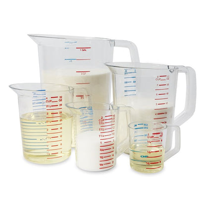 TAZA MEDIDORA BOUNCER TRANSPARENTE 1 QT