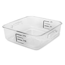 CONTENEDOR CUADRADO AHORRA ESPACIO, 2 QT