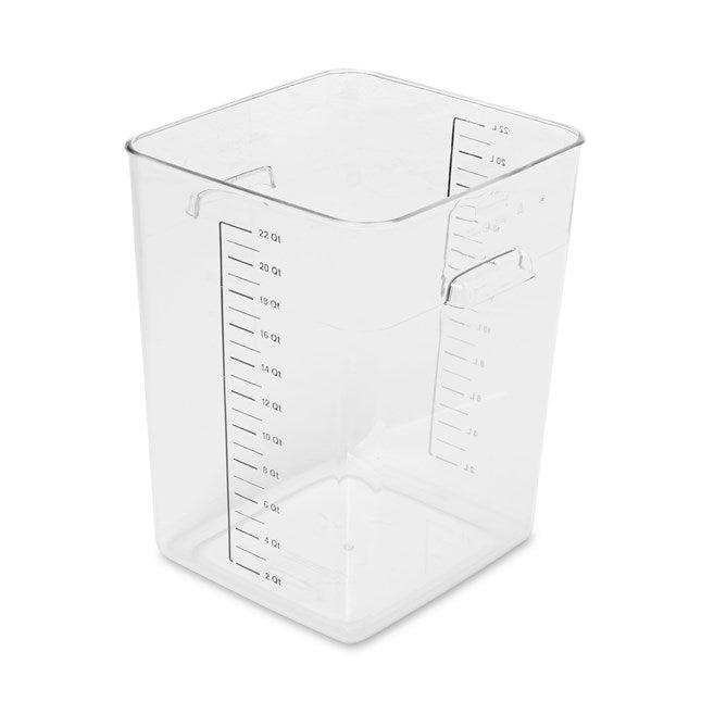 CONTENEDOR CUADRADO AHORRA ESPACIO, 22 QT