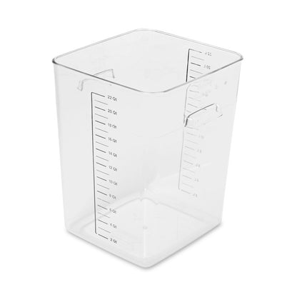 CONTENEDOR CUADRADO AHORRA ESPACIO, 22 QT