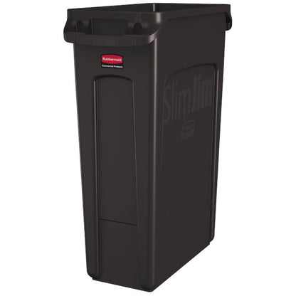 CONTENEDOR BOTE DE BASURA SLIM JIM 23 GAL