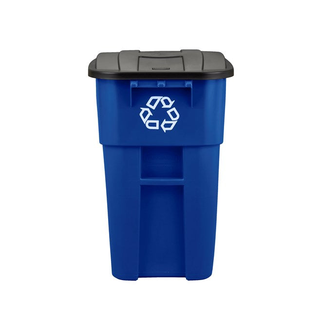 CONTENEDOR BOTE DE BASURA RECICLAJE ROLLOUT 50 GAL