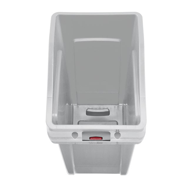 CONTENEDOR BOTE DE BASURA SLIM JIM BAJO EL ESCRITORIO, 23 GAL