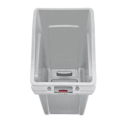 CONTENEDOR BOTE DE BASURA SLIM JIM BAJO EL ESCRITORIO, 23 GAL