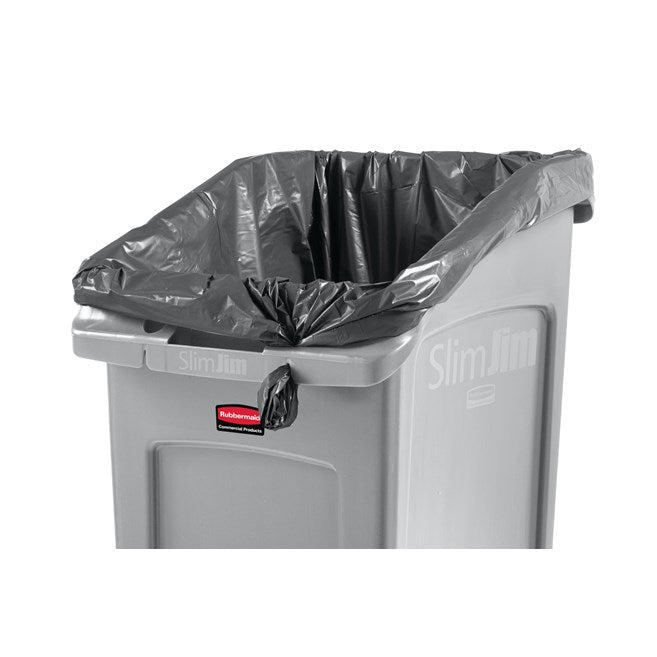 CONTENEDOR BOTE DE BASURA SLIM JIM BAJO EL ESCRITORIO, 23 GAL