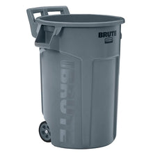 CONTENEDOR BRUTE CON RUEDAS VENTILADAS, 44 GAL