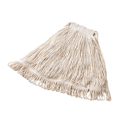 MOP HÚMEDO GRANDE DE ALGODÓN SUPER STITCH BLANCO, DIADEMA 1"