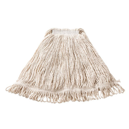 MOP HÚMEDO GRANDE DE ALGODÓN SUPER STITCH BLANCO, DIADEMA 1"