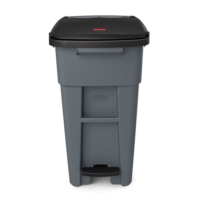 CONTENEDOR BOTE DE BASURA ROLLOUT STEP- ON, 32 GAL