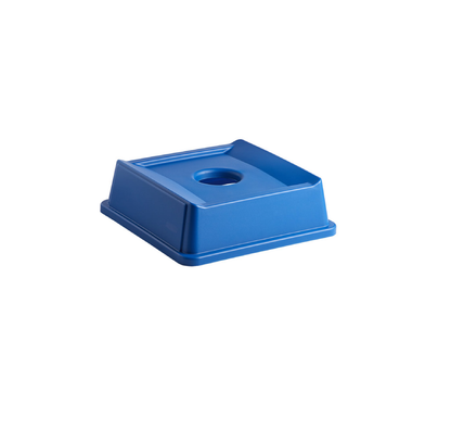 TAPA UNIVERSAL RECICLAJE DE BOTELLAS Y LATAS RCP AZUL, 35 GAL