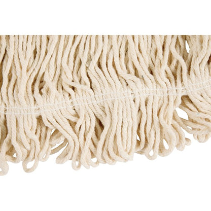 MOP HÚMEDO GRANDE DE ALGODÓN SUPER STITCH BLANCO, DIADEMA 1"