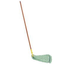 MOP HÚMEDO HILO DE MICROFIBRA MEDIANO WEB FOOT 5", VERDE
