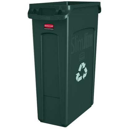 CONTENEDOR BOTE DE BASURA SLIM JIM 23 GAL