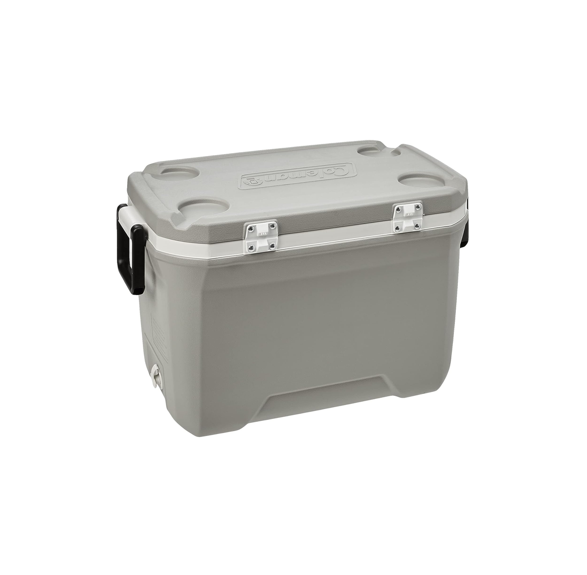 HIELERA COLEMAN 52 QT, TAPA CON MOLDE PORTAVASOS Y ASAS