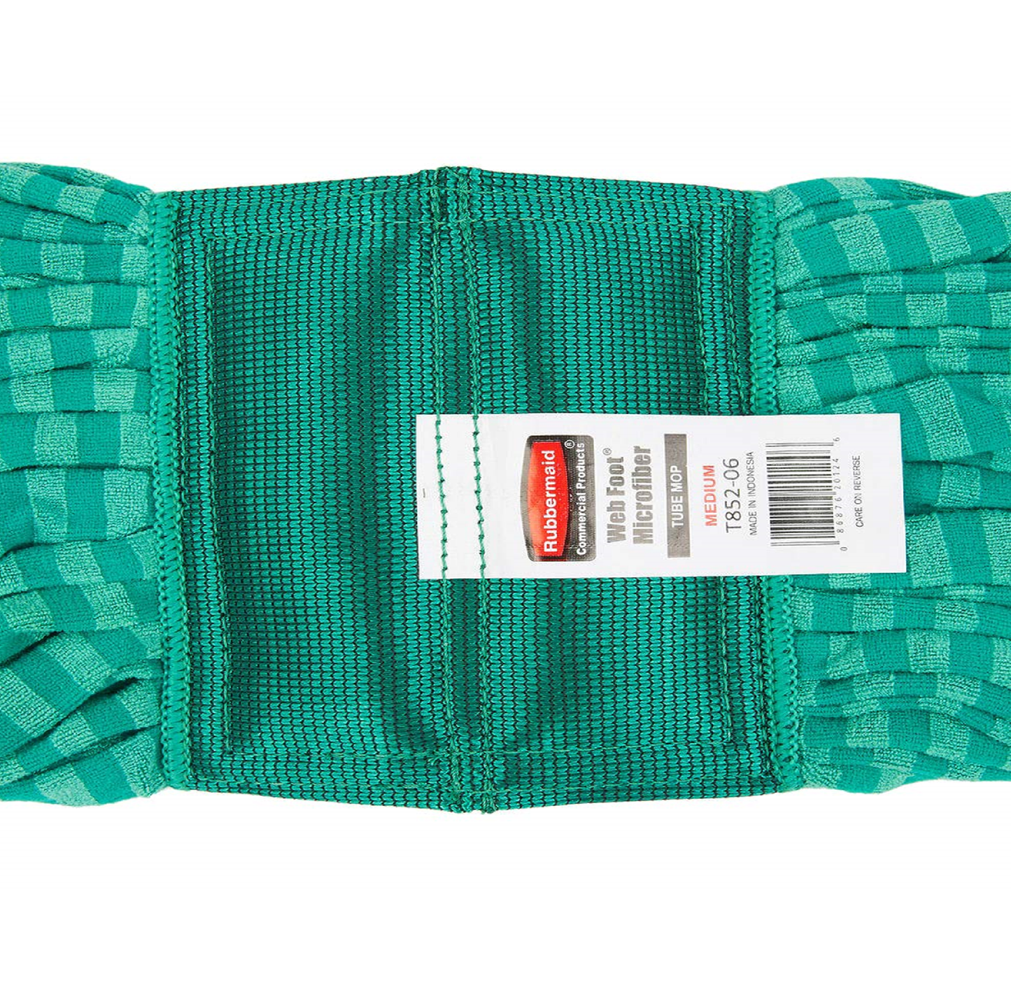MOP TUBO DE MICROFIBRA MEDIANO WEB FOOT DE TUBO, 5", VERDE
