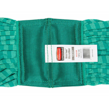 MOP TUBO DE MICROFIBRA MEDIANO WEB FOOT DE TUBO, 5", VERDE
