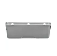HIELERA COLEMAN 150 QT, TAPA CON MOLDE PORTAVASOS Y ASAS, GRIS