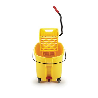 BALDE Y EXPRIMIDOR WAVEBRAKE PRENSA LATERAL CON DRENAJE, 44 QT
