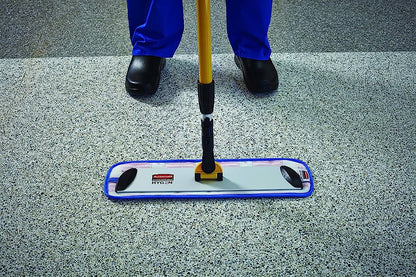 MOP DE MICROFIBRA PARA ESCALERAS HYGEN AZUL 24"