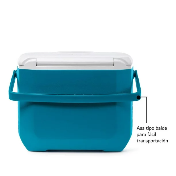 HIELERA CHILLER COLEMAN 16 QT, TEMP LOCK, AZUL