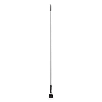 MANGO A PRESIÓN DE FIBRA DE VIDRIO PARA MOP DE POLVO 60", GRIS