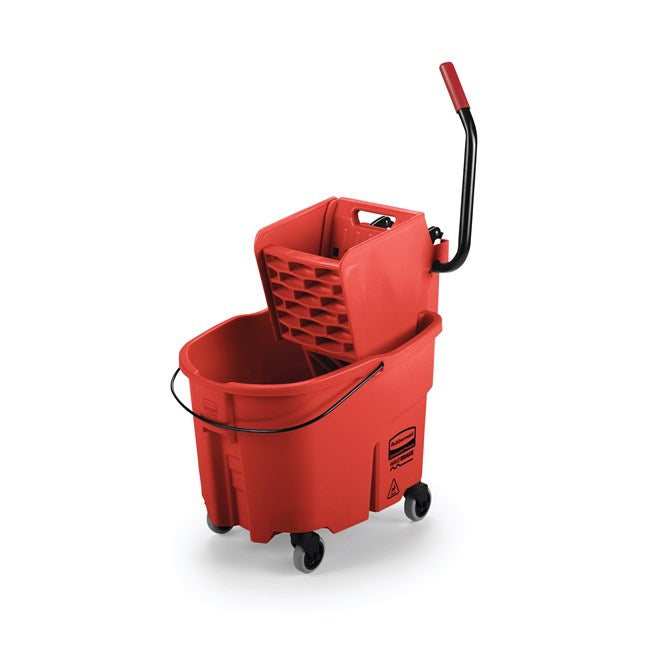BALDE Y EXPRIMIDOR WAVEBRAKE CON PRENSA LATERAL, 35 QT COLORES