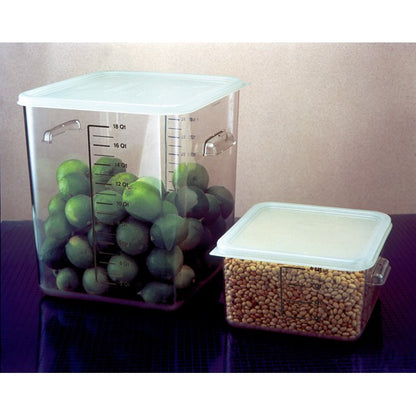CONTENEDOR CUADRADO AHORRA ESPACIO, 18 QT