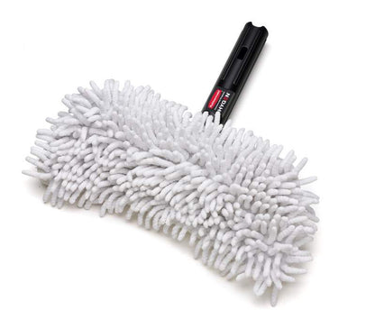CUBIERTA DE MICROFIBRA DE PELO LARGO P/ ARMAZÓN FLEXIBLE HYGEN 28 CM, BCO