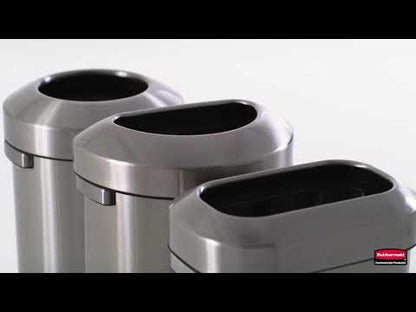 CONTENEDOR SEMICIRCULAR REFINE, 21 GAL