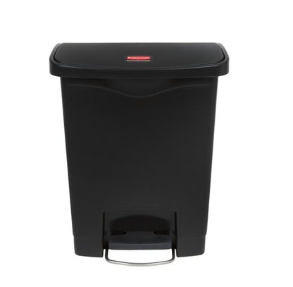 CONTENEDOR DE PEDAL STREAMLINE STEP ON RESINA FRONT STEP, 8 GAL