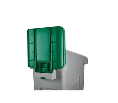LETRERO PARA ESTACIÓN DE RECICLAJE SLIM JIM 33 GAL